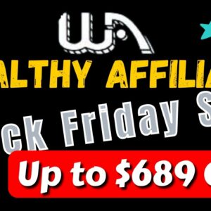 Wealthy Affiliate Black Friday Sale 2022 🔥 3 Days Only 🔥Wealthy Affiliate Honest Review